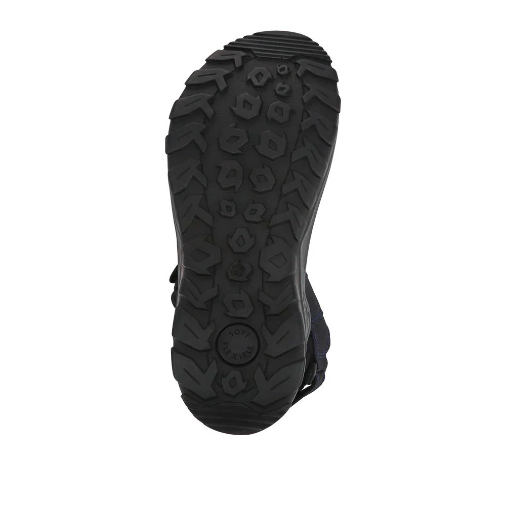 Grip-Soled Touch-Fasten Sandals - DDIN41014 / 327 268 - Navy - Image 6