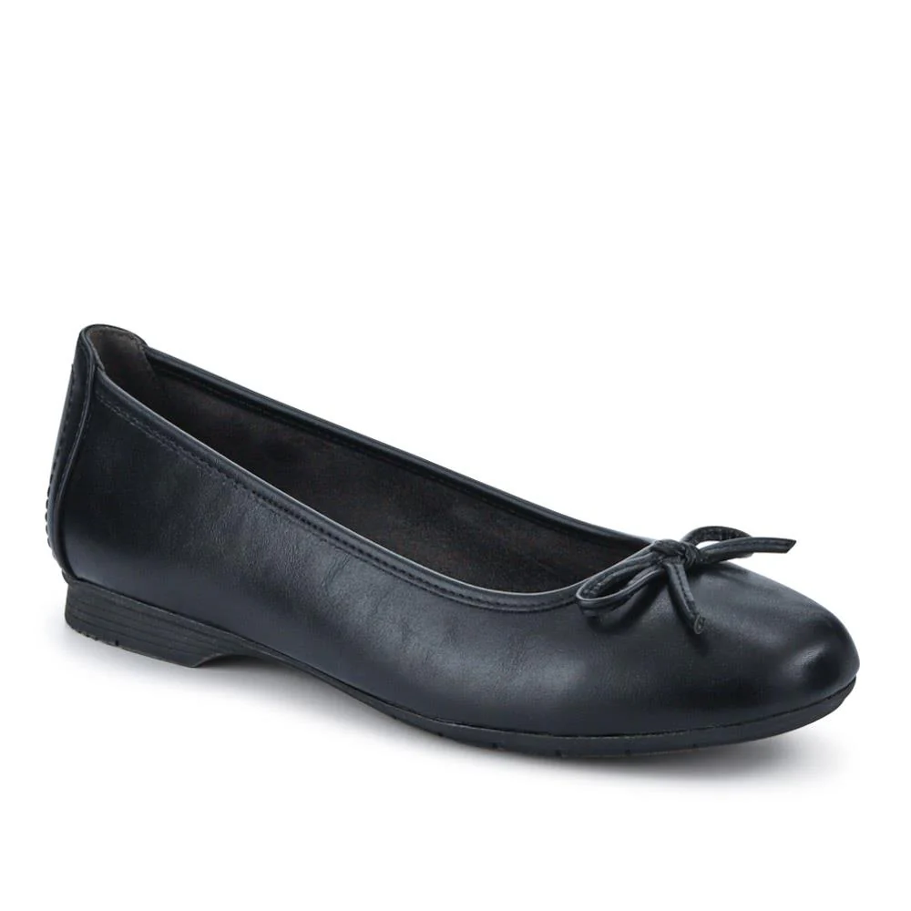 Vegan Bow-Detailed Pumps - JANSP41000 / 326 781 - Black