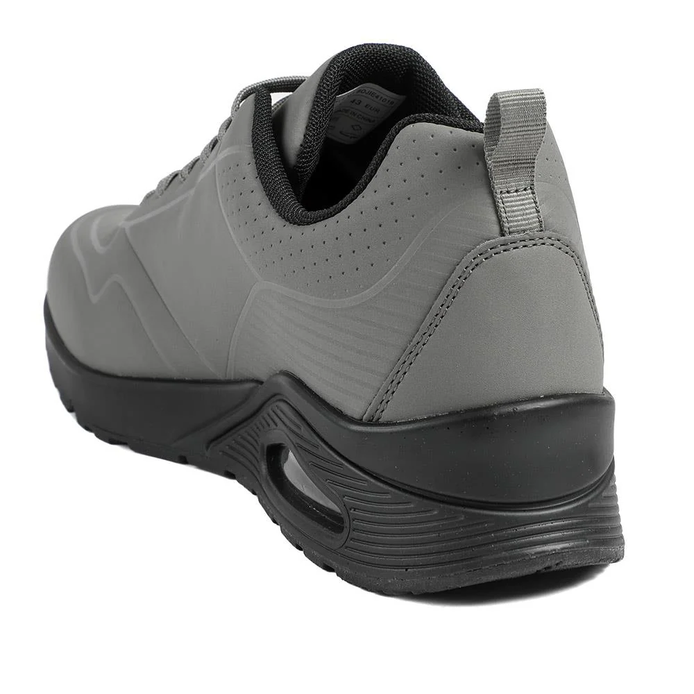 Grippy Lace-Up Trainers - BOJIE41019 / 327 054 - Grey - Image 4