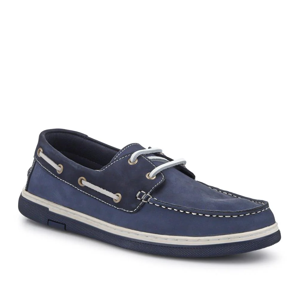 Grippy Leather Boat Shoes - SHAFI41002 / 327 097