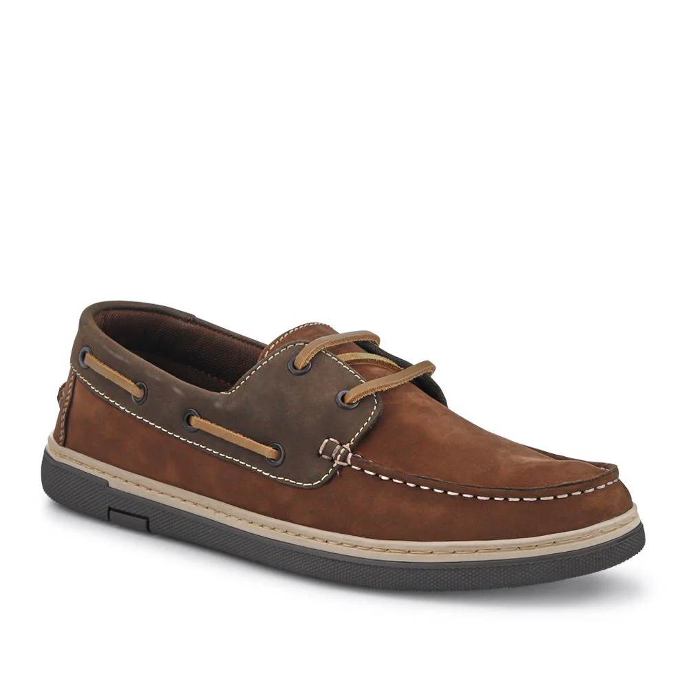 Grippy Leather Boat Shoes - SHAFI41002 / 327 097 - Image 2