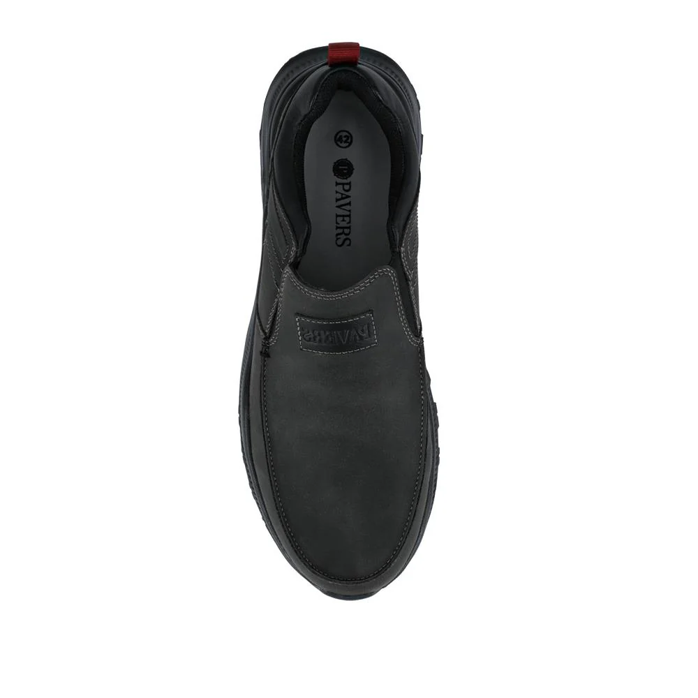 Chunky Elasticated Slip-On Shoes - VSHI42000 / 327 947 - Black - Image 4