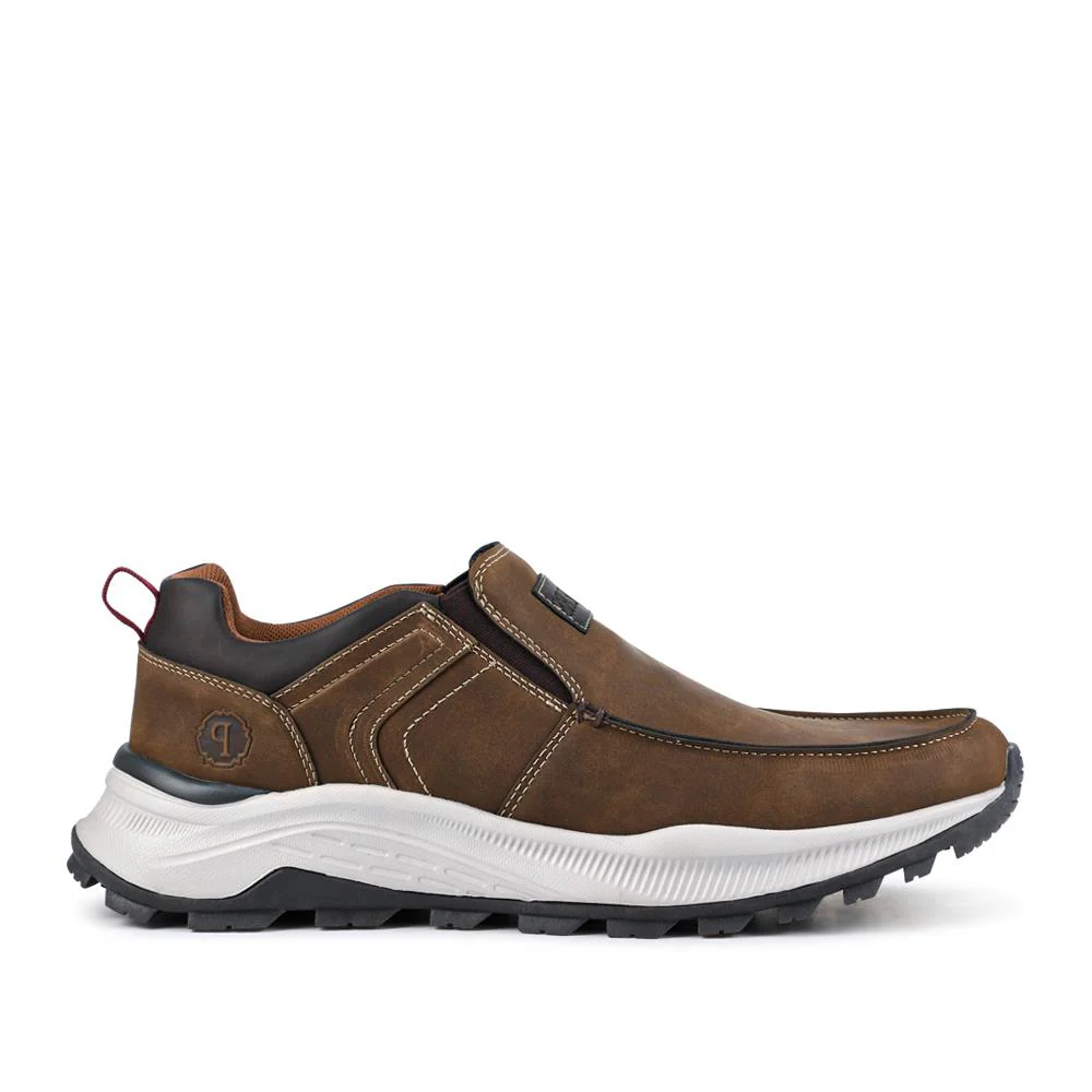 Chunky Elasticated Slip-On Shoes - VSHI42000 / 327 947 - Brown - Image 2