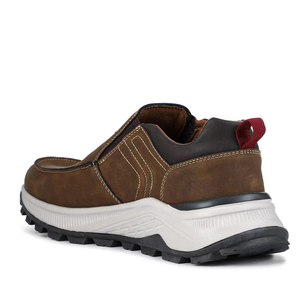 Chunky Elasticated Slip-On Shoes - VSHI42000 / 327 947 - Brown - Image 3