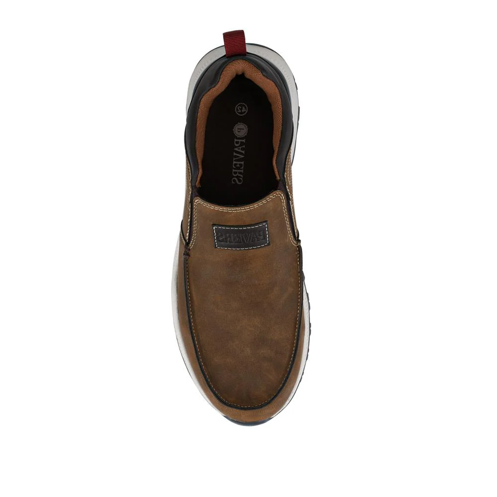 Chunky Elasticated Slip-On Shoes - VSHI42000 / 327 947 - Brown - Image 4