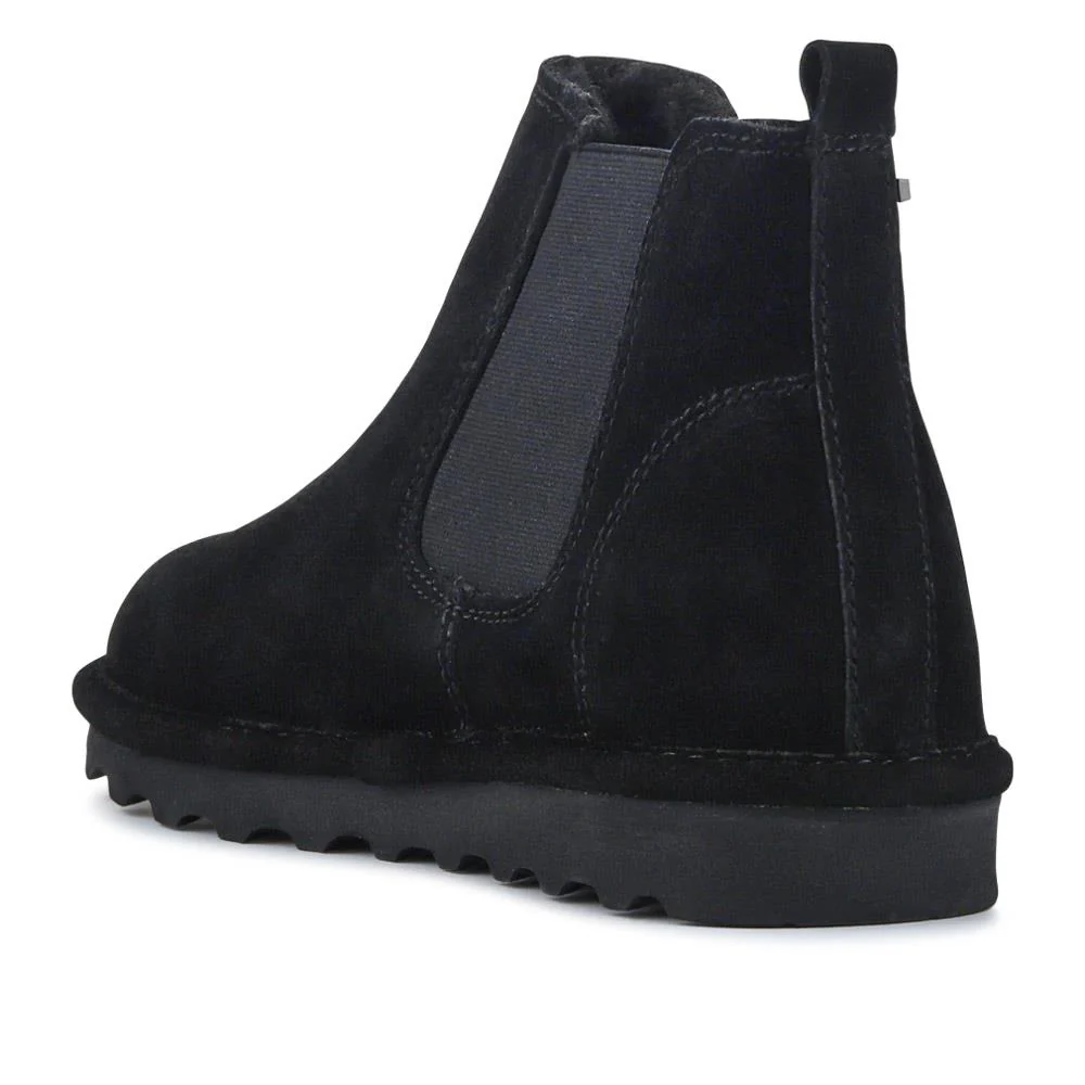 Grippy-Soled Elastic Ankle Boots - EDNB40046 / 326 901 - Black - Image 3