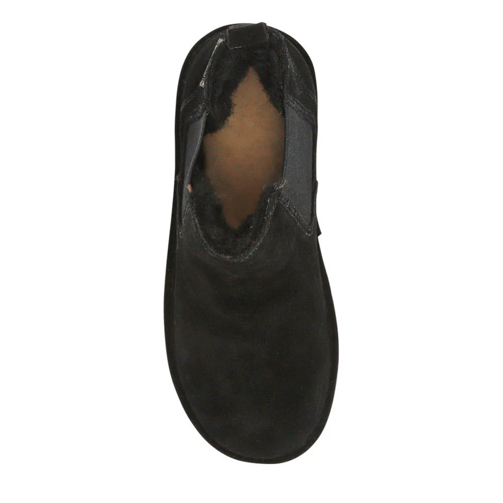 Grippy-Soled Elastic Ankle Boots - EDNB40046 / 326 901 - Black - Image 4