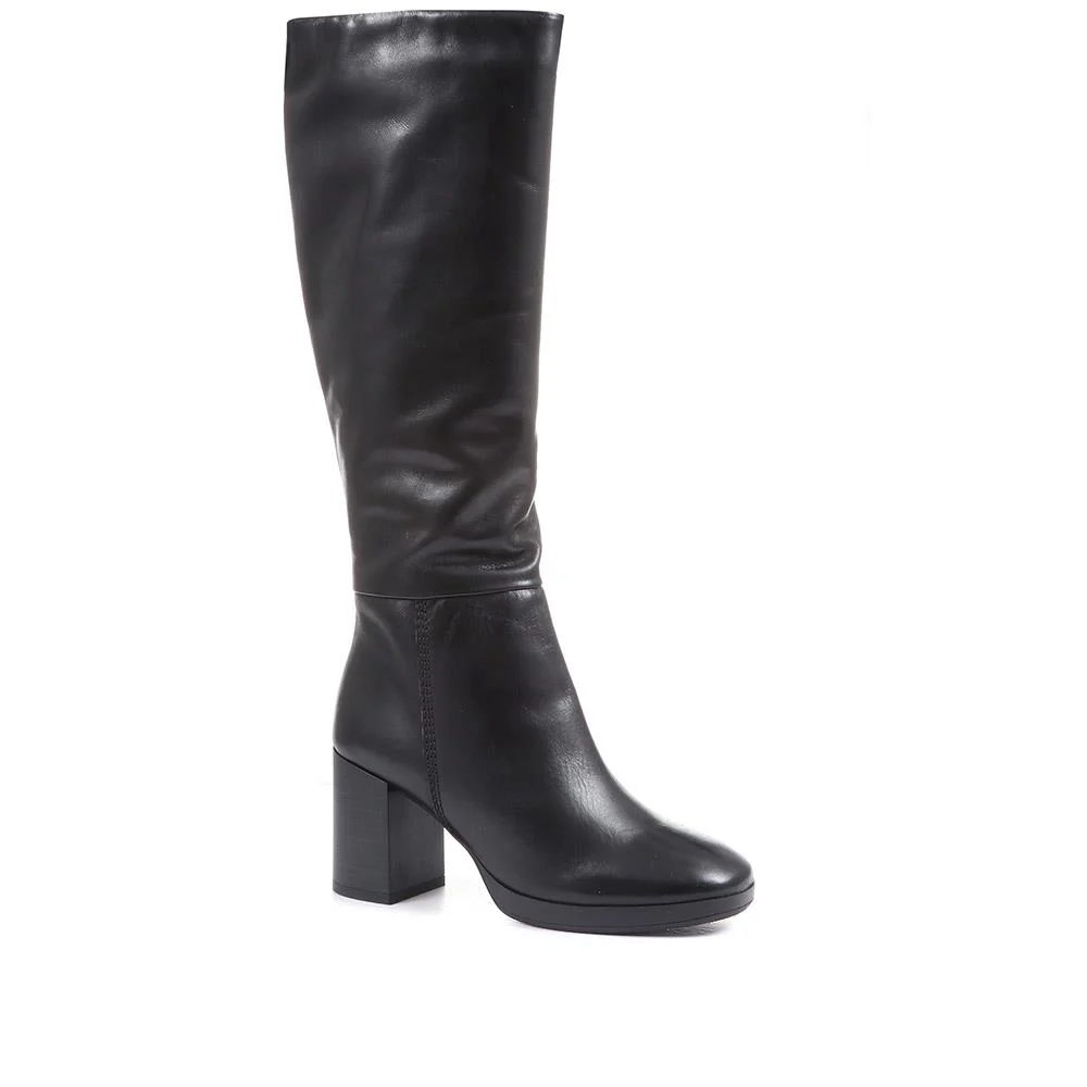Guia Block Heeled Knee High Boots - GUIA / 322 808 - Image 2