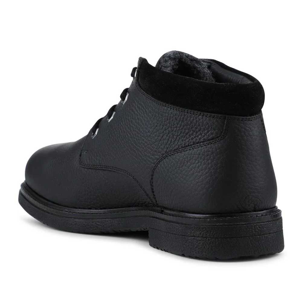 Halifax Waterproof Leather Ankle Boots - HALIFAX / 327 846 - Black - Image 3