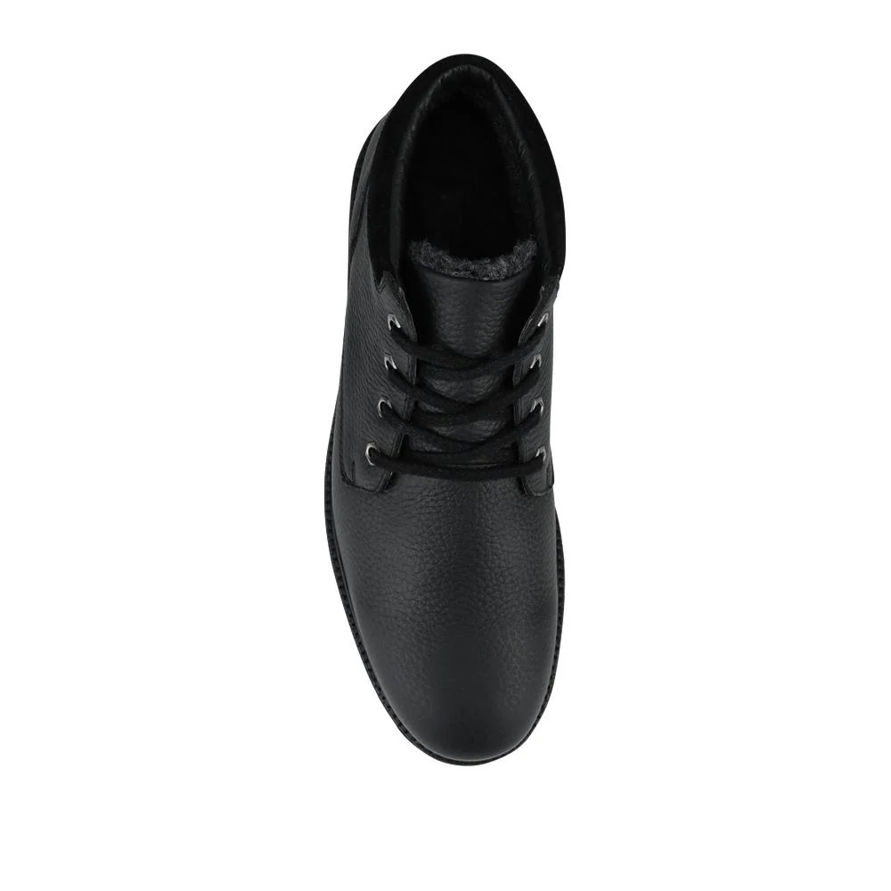 Halifax Waterproof Leather Ankle Boots - HALIFAX / 327 846 - Black - Image 4