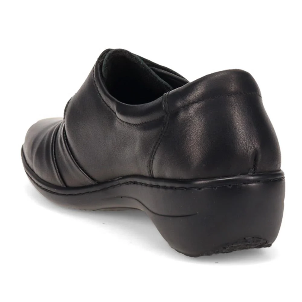Handmade Leather Shoe with One Touch Strap - HSHAK1806 / 146 045 - Black - Image 7