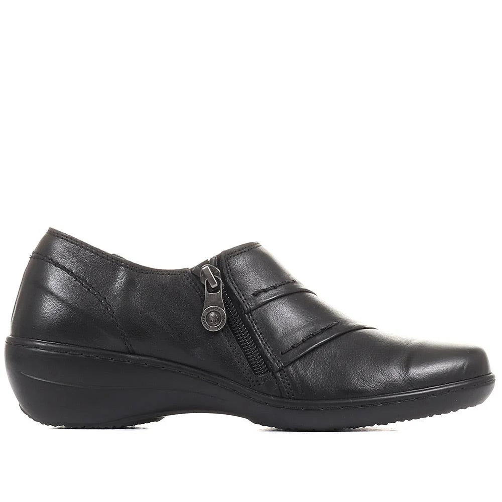 Handmade Leather Shoes - HAK36011 / 322 928 - Black - Image 2