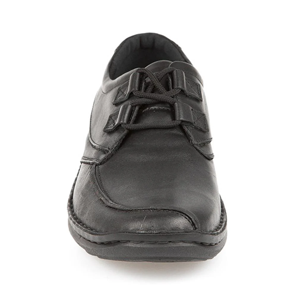 Handmade Leather Shoes - HAK811 / 123 694 - Black Antique - Image 9