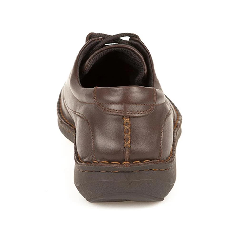 Handmade Leather Shoes - HAK811 / 123 694 - Dark Brown - Image 5
