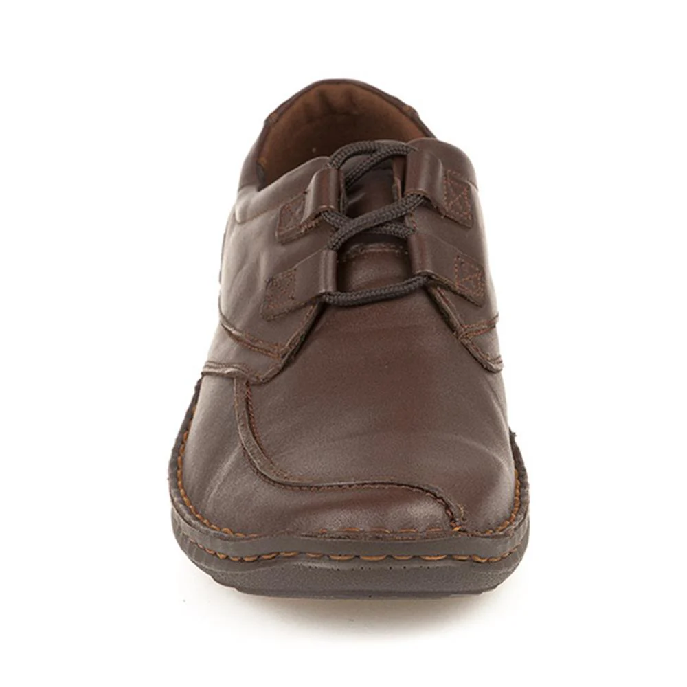 Handmade Leather Shoes - HAK811 / 123 694 - Dark Brown - Image 6