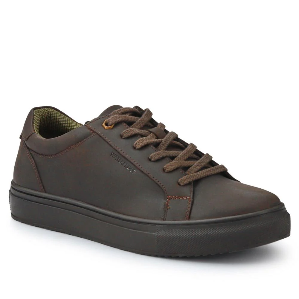 Harlow Cushioned Leather Trainers - HARLOW / 326 971 - Image 2