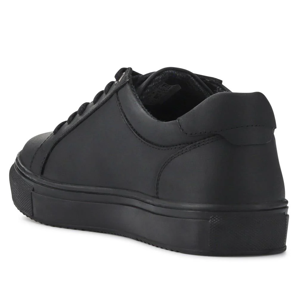 Harlow Cushioned Leather Trainers - HARLOW / 326 971 - Black - Image 3