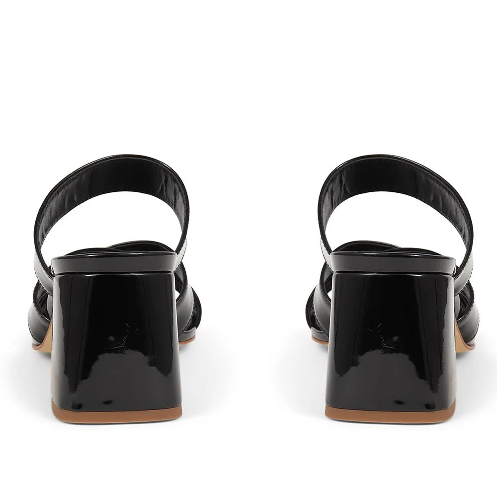 Harrietta Mule Sandals - HARRIETTA / 325 312 - Black - Image 3