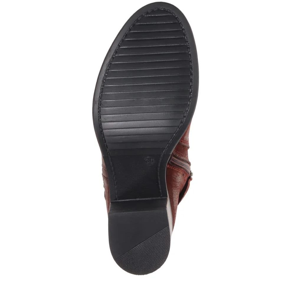 Heeled Ankle Boots - VAN40504 / 326 726 - Dark Brown - Image 4