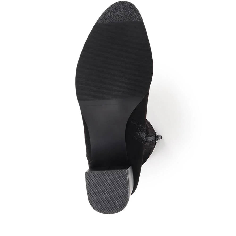 Heeled Ankle Boots - WBINS40143 / 326 059 - Black - Image 4