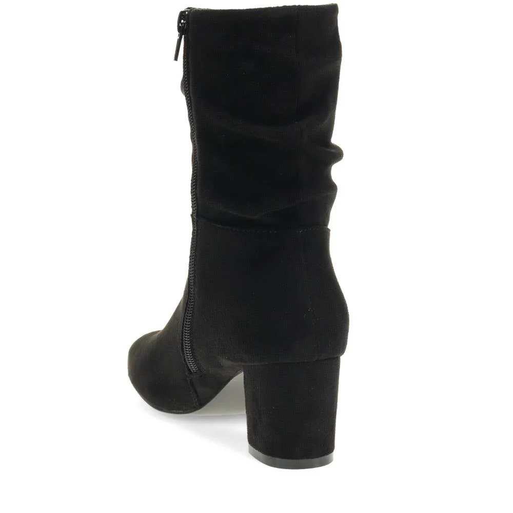Heeled Calf Boots - WBINS40145 / 326 060 - Black - Image 3