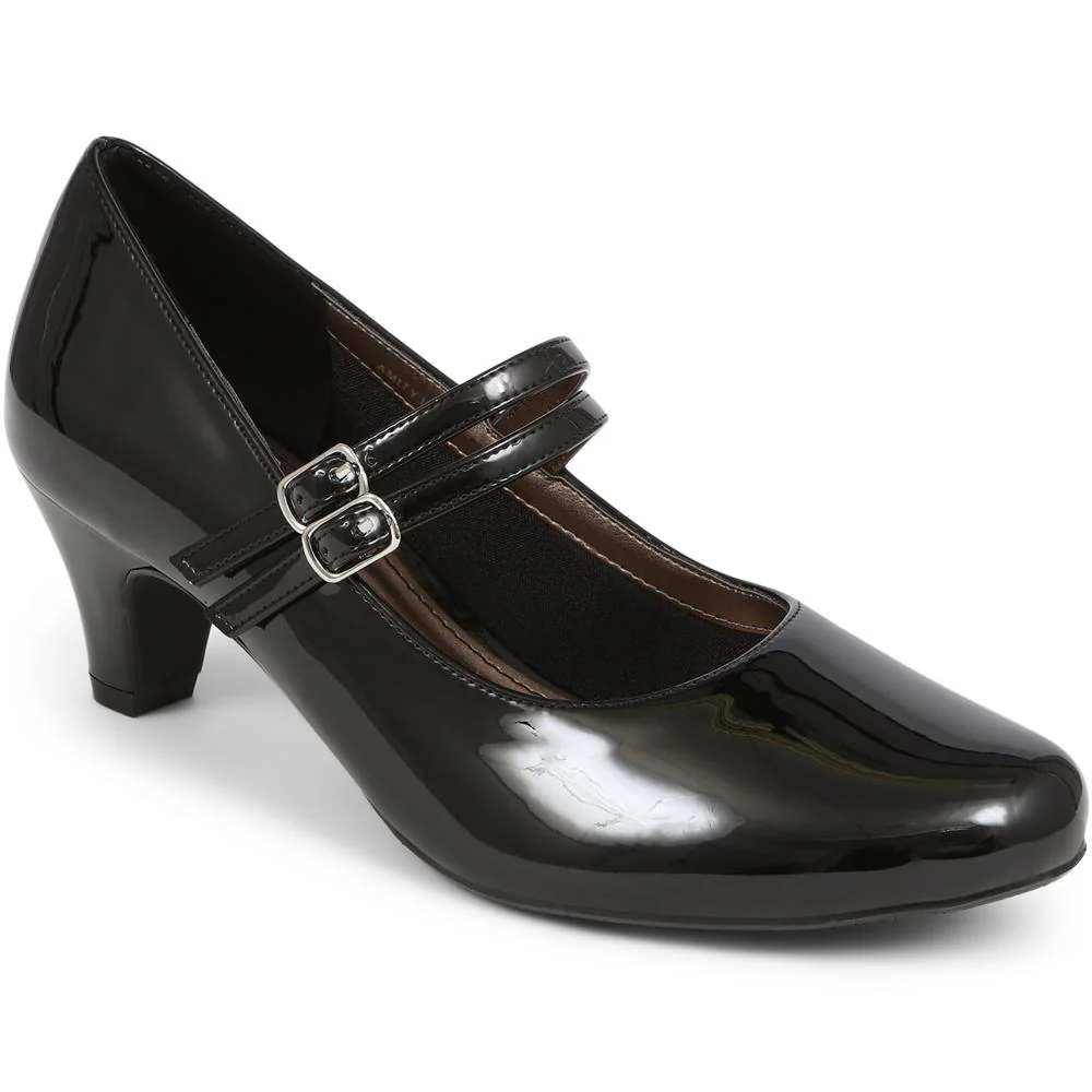 Heeled Mary Janes - AMITY39003 / 325 107 - Image 3