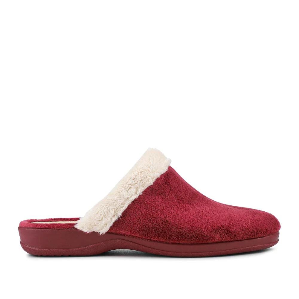 Heeled Mule Slippers - ANAT42000 / 328 297 - Burgundy - Image 2