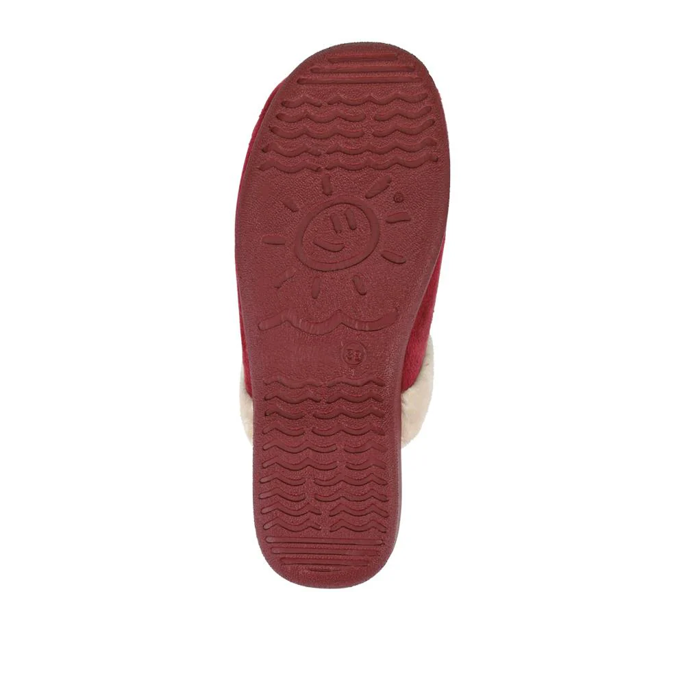 Heeled Mule Slippers - ANAT42000 / 328 297 - Burgundy - Image 5
