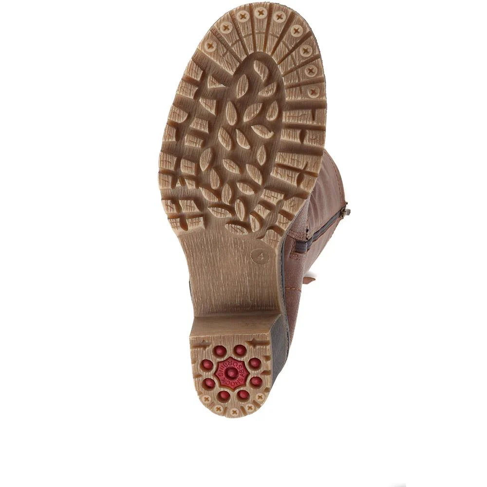 Heeled Riding Boots - CENTR38013 / 324 196 - Cognac - Image 4