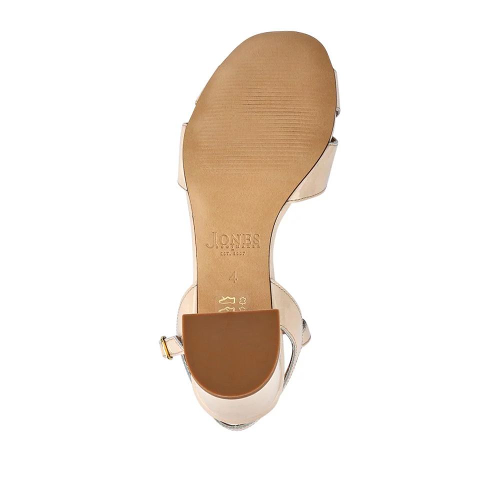 Hesper Leather High Heels - HESPER / 327 790 - Cream Patent - Image 6