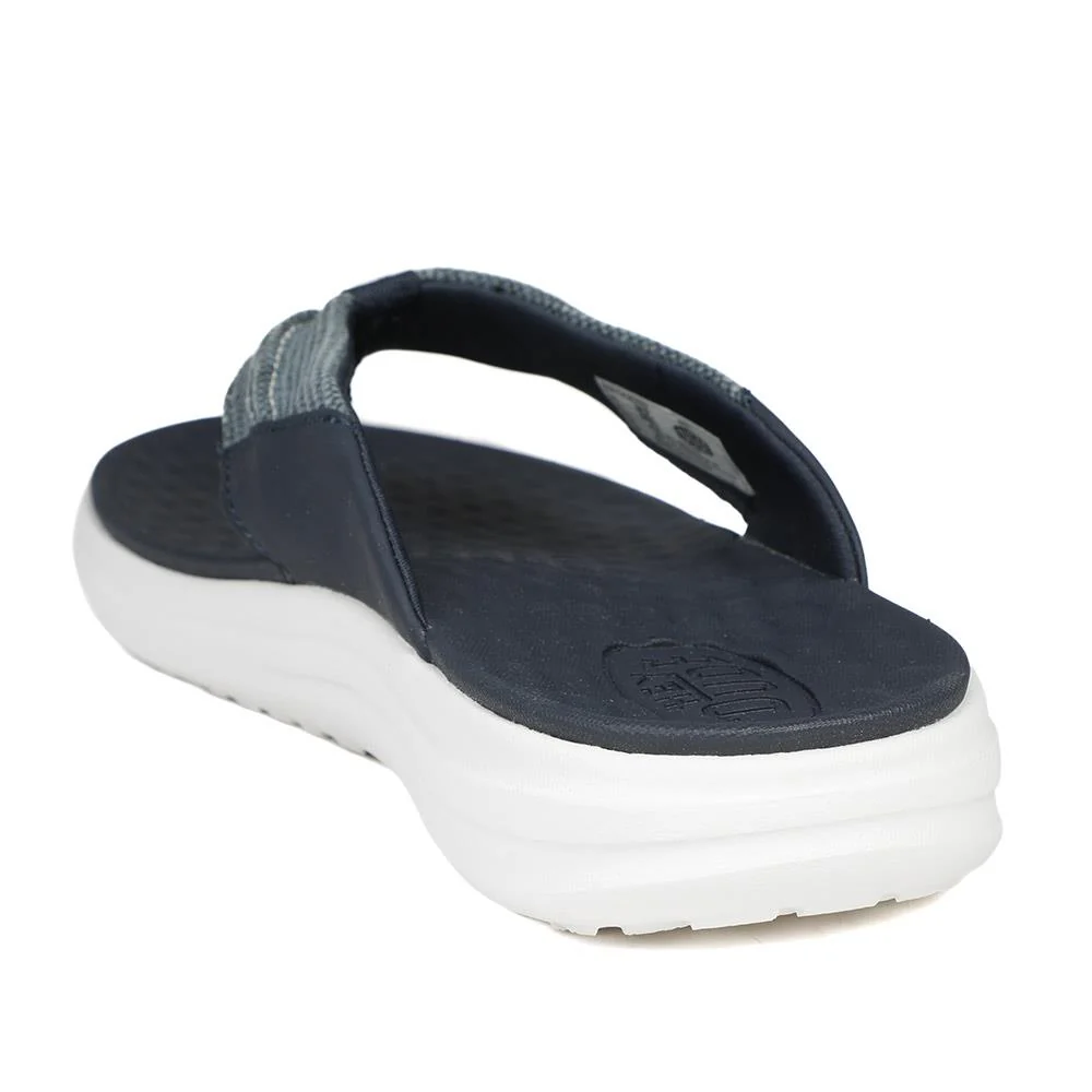 HeyDude Finn Flip Braided Flip Flops - GARD43500 / 329 353 - Navy - Image 4