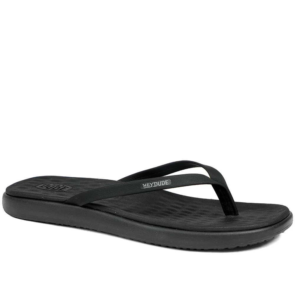 HeyDude Flat Toe Post Flip Flops - GARD43503 / 329 356