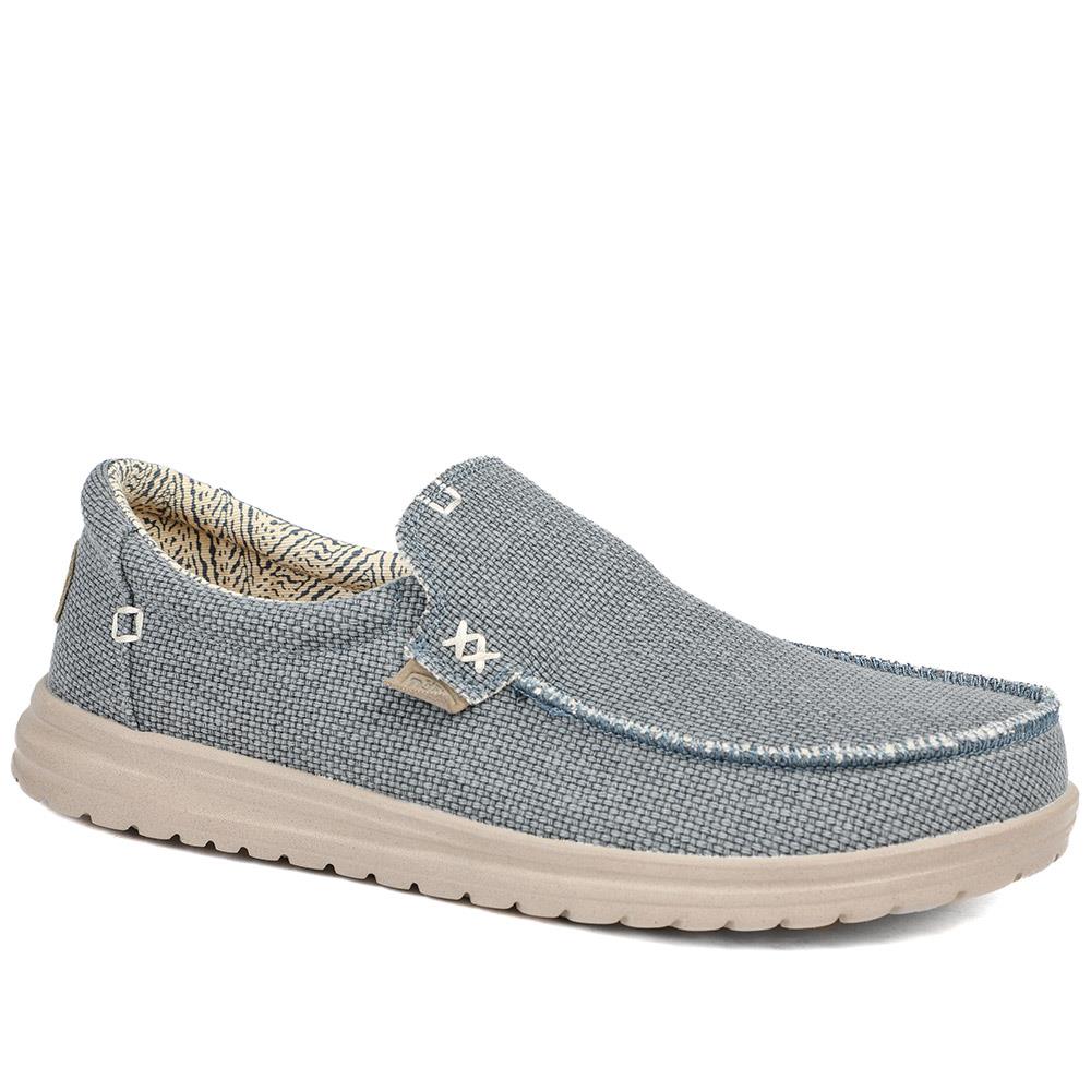 HeyDude Mikka Braided Textile Loafers - GARD43502 / 329 355