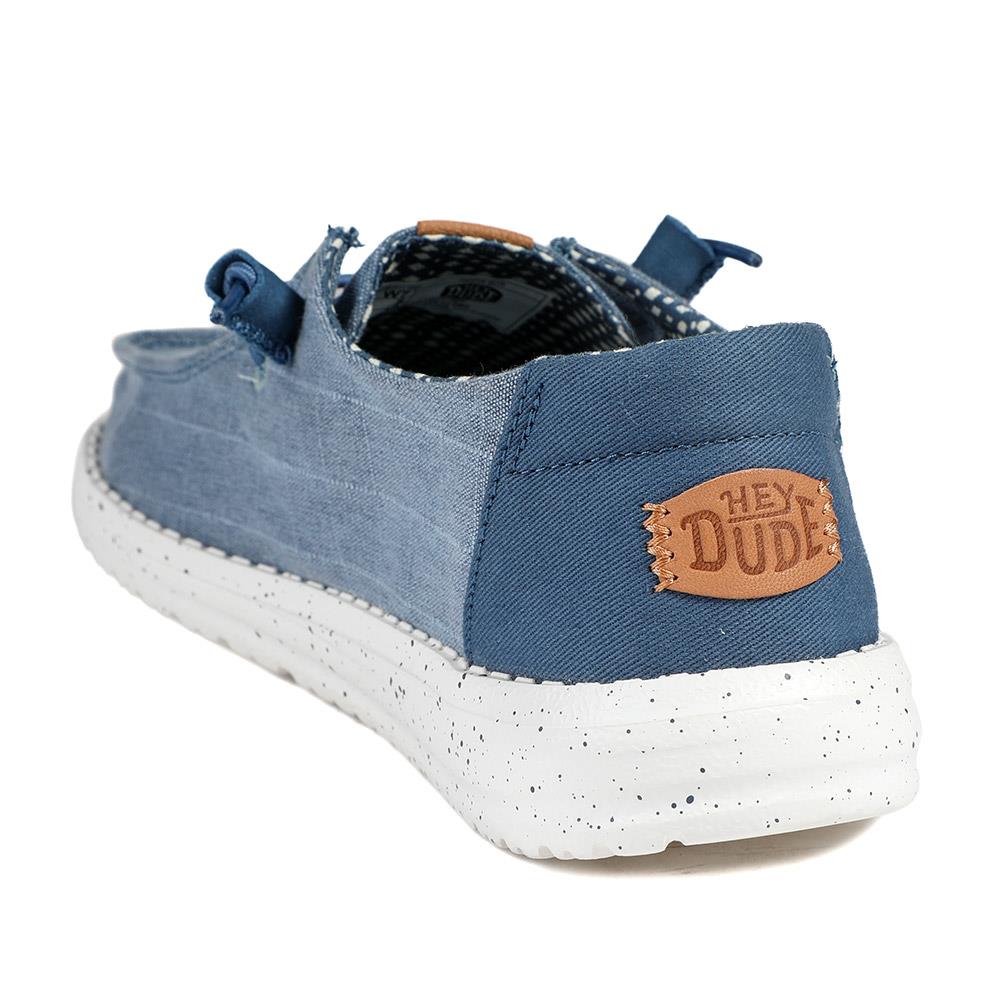 HeyDude Wendy Lace Up Shoes - GARD43506 / 329 359 - Blue - Image 4