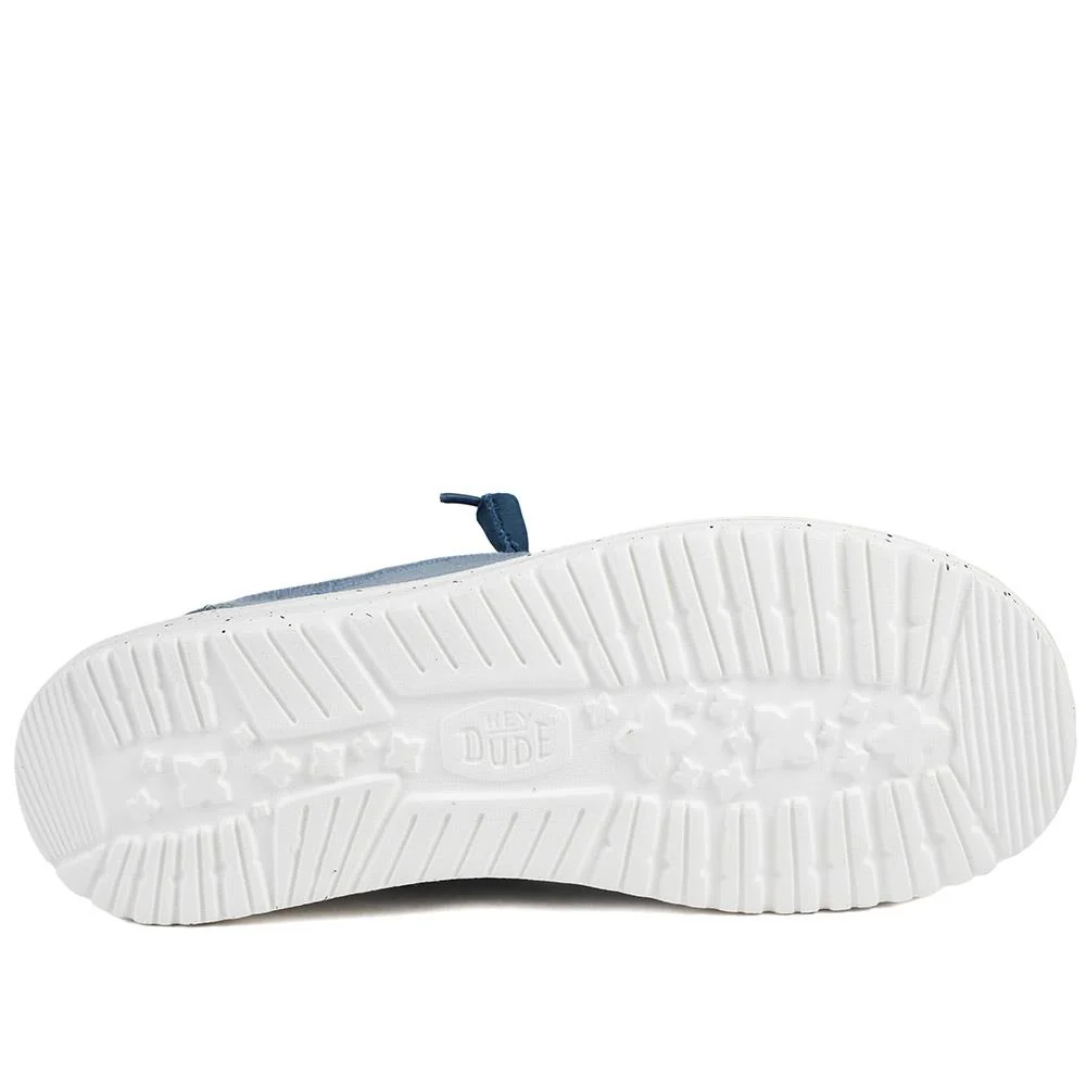 HeyDude Wendy Lace Up Shoes - GARD43506 / 329 359 - Blue - Image 6