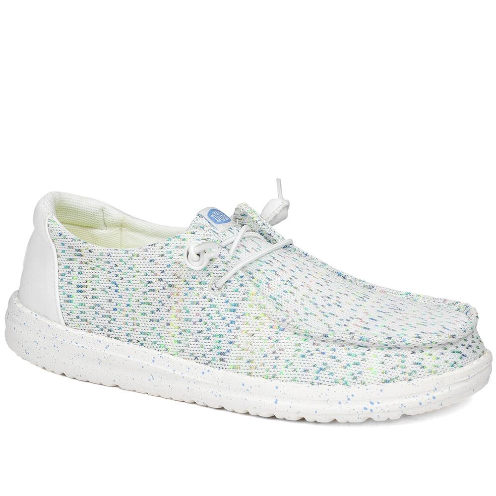 HeyDude Wendy Stretch Speckle Shoes - GARD43507 / 329 360