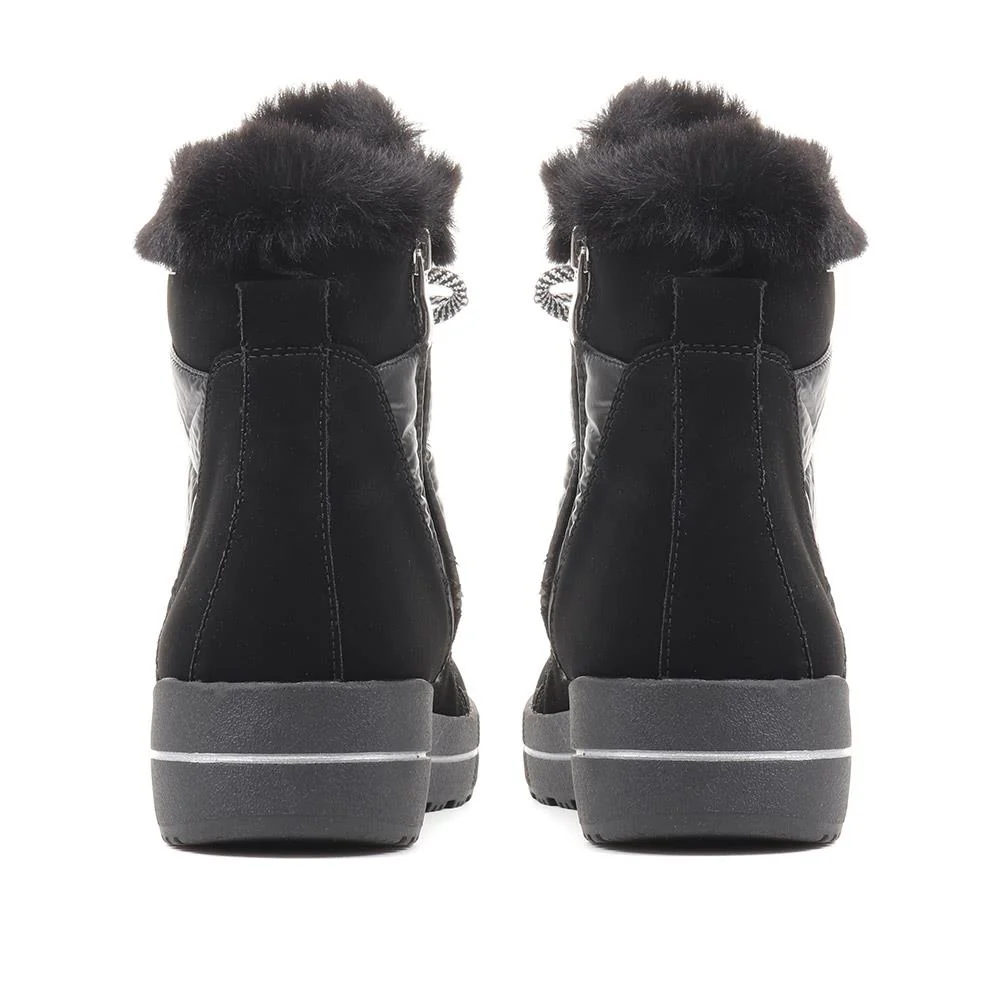 Hiker Boots - CAPRI36503 / 322 512 - Black - Image 3