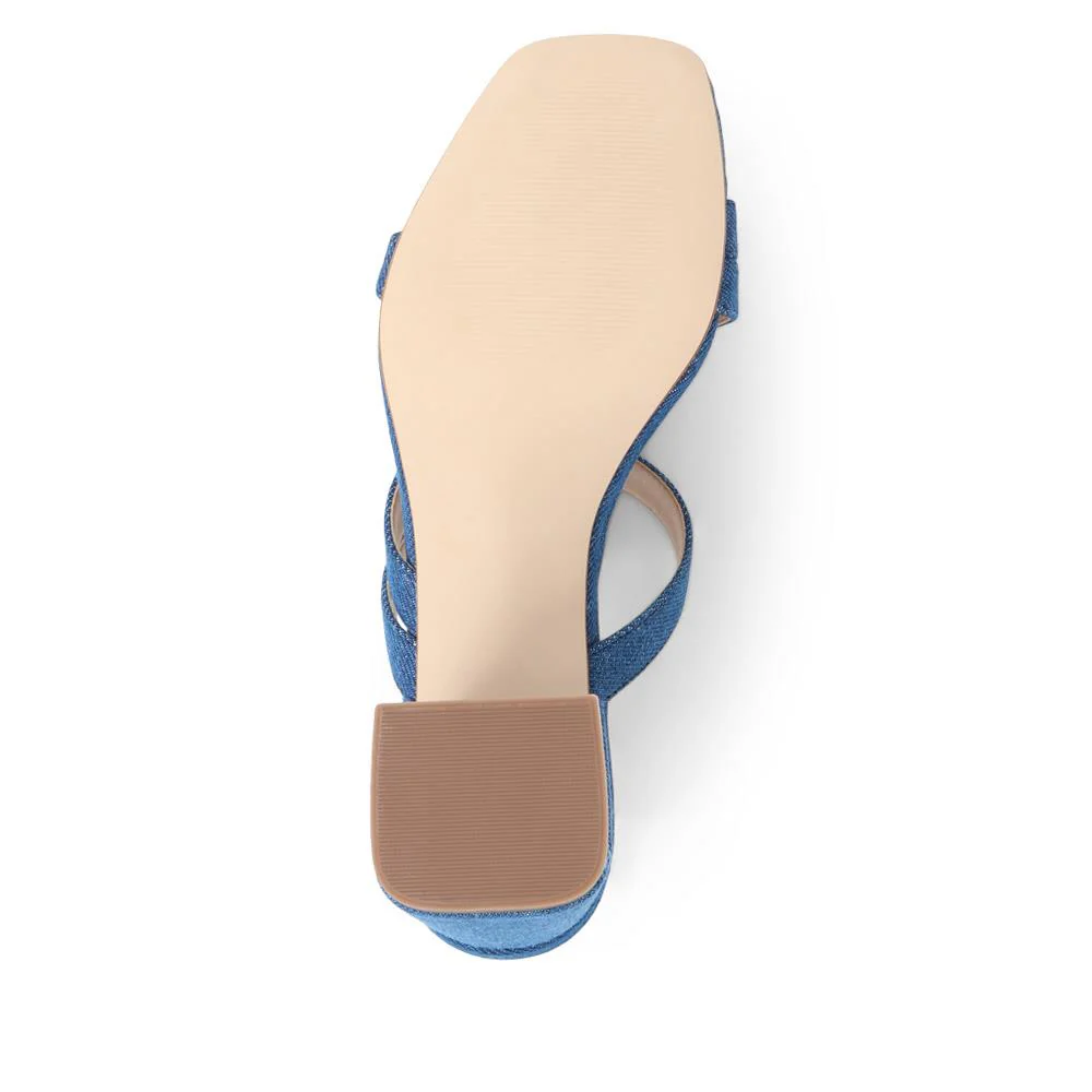 Honour Heeled Sandals - HONOUR / 325 323 - Denim - Image 4