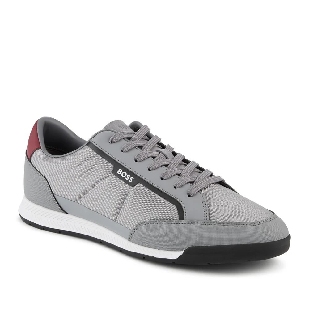 Hugo Boss Mixed-Material Lace Up Trainers - HUGO42502 / 327 808