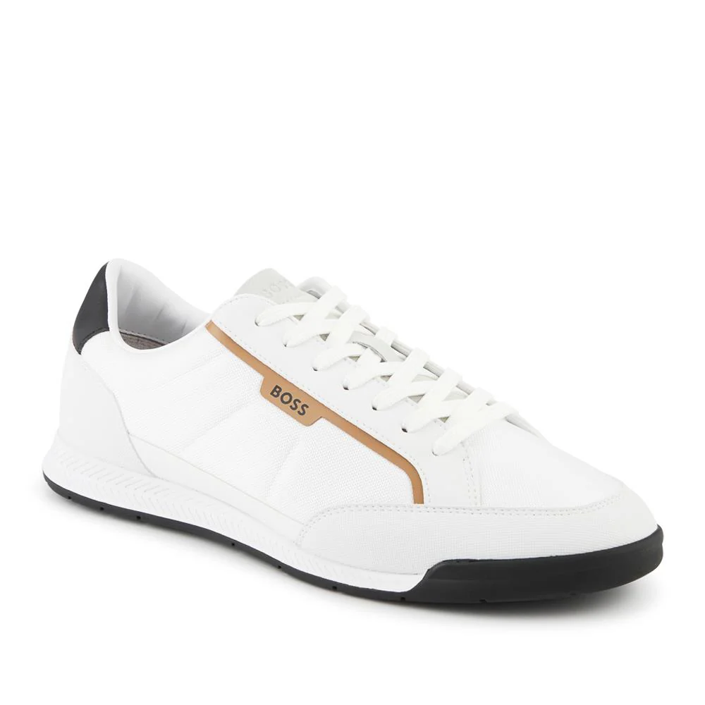 Hugo Boss Mixed-Material Lace Up Trainers - HUGO42502 / 327 808 - Image 2