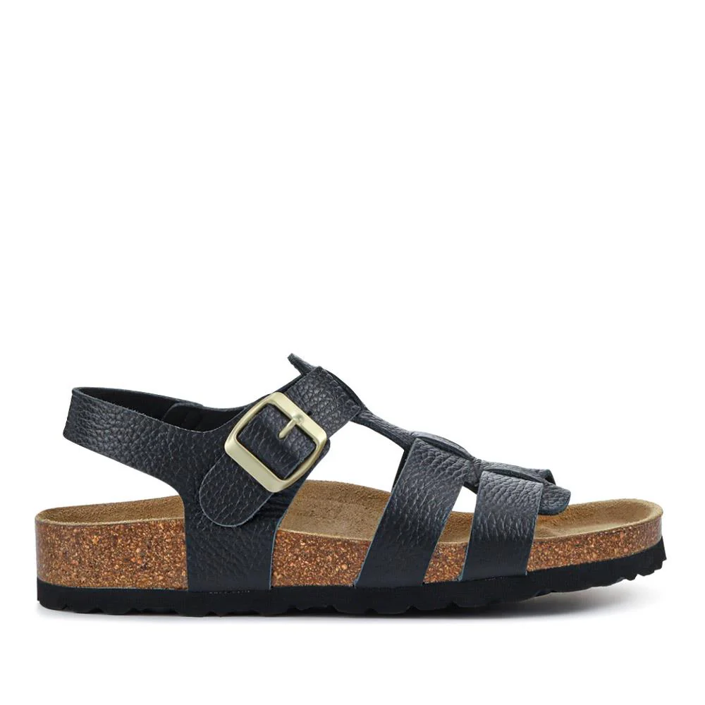 Jean Leather Sandals  - JEAN / 325 289 - Black - Image 2