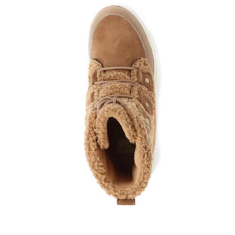 Joan Shearling Winter Boots - COLUM36505 / 323 058 - Brown - Image 4