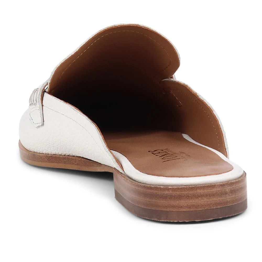 Jola Leather Mules - JOLA / 325 258 - White - Image 3
