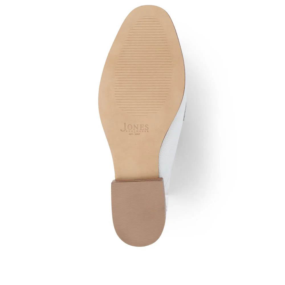 Jola Leather Mules - JOLA / 325 258 - White - Image 4