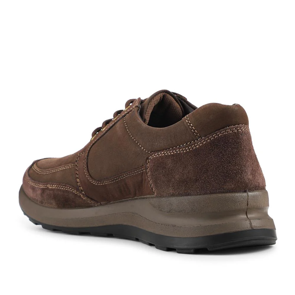 Josef Seibel Chunky Leather Water-Resistant Shoes - JOSEF42504 / 328 198 - Dark Brown - Image 3
