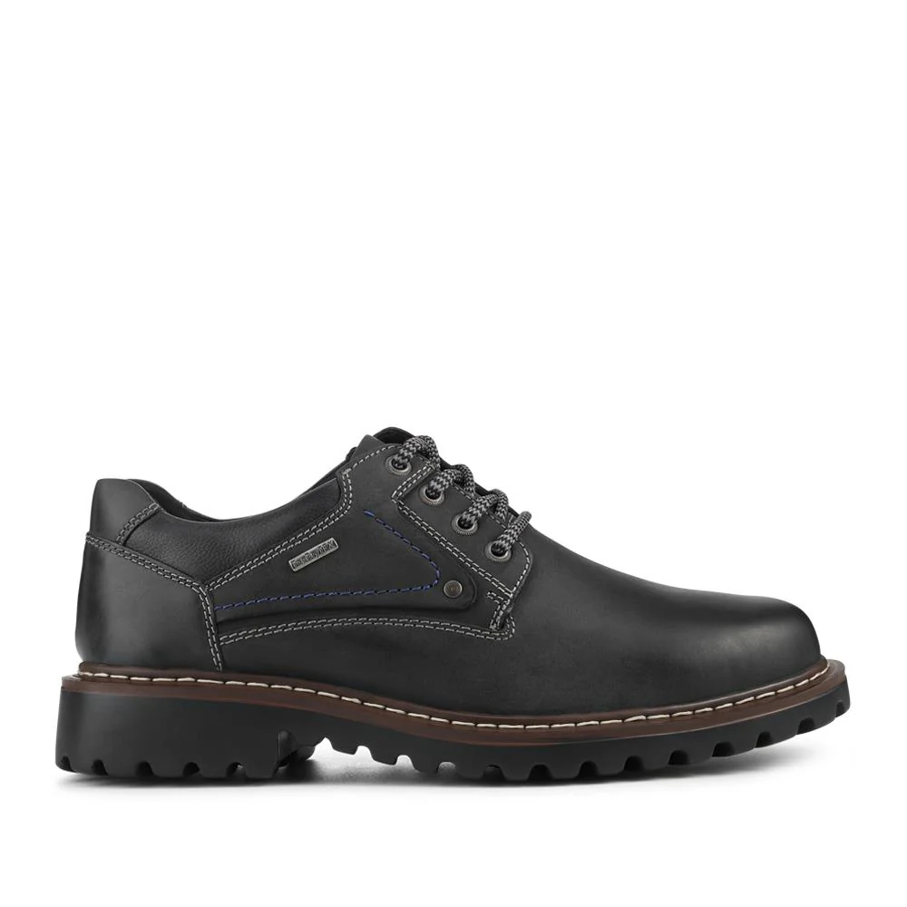 Josef Seibel Leather Water-Resistant Shoes - JOSEF42502 / 328 196 - Black - Image 2