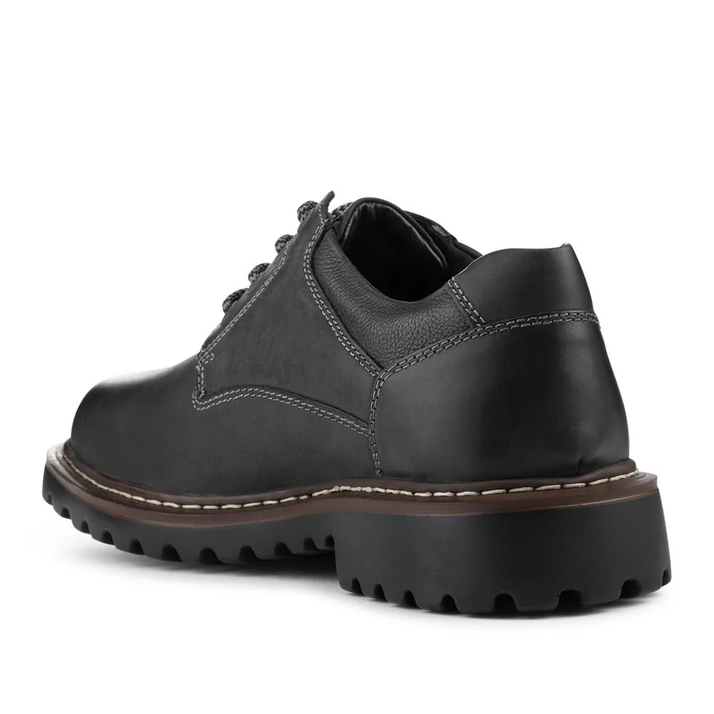 Josef Seibel Leather Water-Resistant Shoes - JOSEF42502 / 328 196 - Black - Image 3