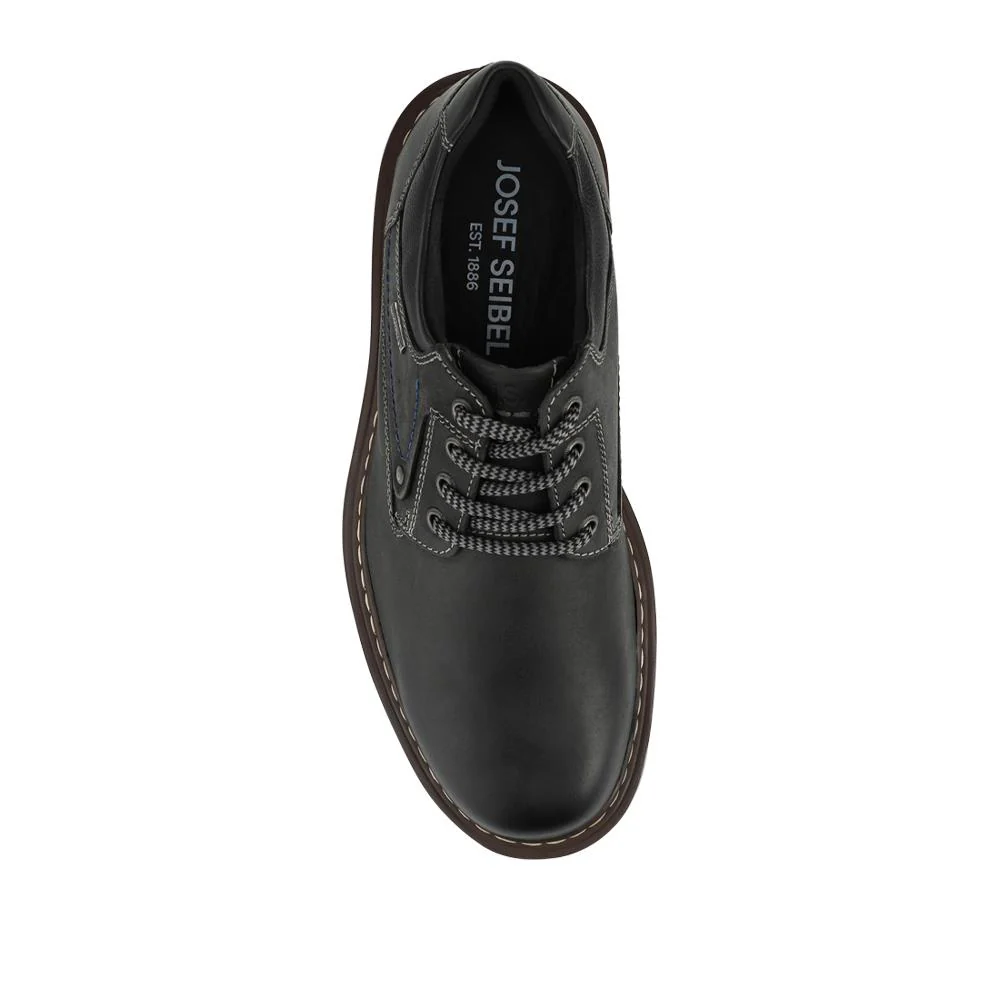 Josef Seibel Leather Water-Resistant Shoes - JOSEF42502 / 328 196 - Black - Image 4