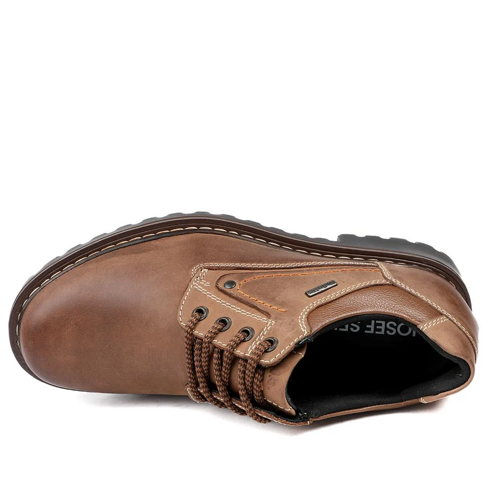 Josef Seibel Leather Water-Resistant Shoes - JOSEF42502 / 328 196 - Tan - Image 4