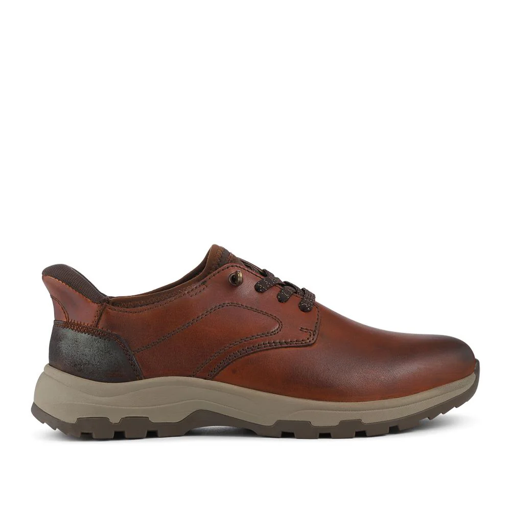 Easy Step In Extra Wide Bungee Lace Shoes - ALAN / 328 136 - Cognac - Image 2